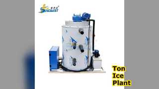 Ton Flake Ice Plant Maker PLC Control