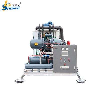 خرید 10 تن آب شیرین فلاک یخ ماشین یخ سازی با انرژی پایین 3P 220V online manufacture