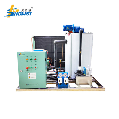 خرید 5 تن آب شیرین فلاک یخ ماشین 304 فولاد ضد زنگ 11.4KW online manufacture