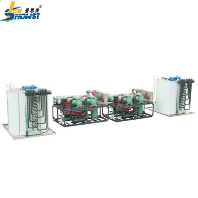 خرید 50 تن PLC آب شیرین فلک یخ ماشین ساز برای فرآوری غذاهای دریایی online manufacture
