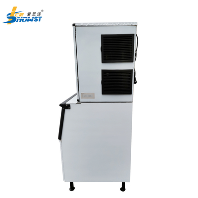 خرید 2300W 500kg SUS304 سازنده ماشین یخ مکعب تجاری با خنک کننده آب online manufacture