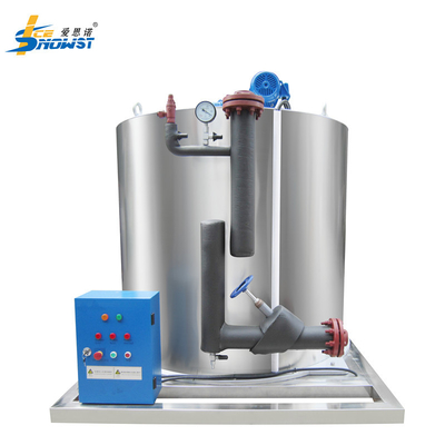 خرید ماشین تبخیر یخ فلاک از فولاد ضد زنگ SS304 10 تن با سیستم آمونیا online manufacture