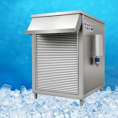 خرید Freshwater Flake Ice Machine with 1.5-2.5mm Ice Thickness 10000kg/24h Production Capacity and 12 Months Warranty online manufacture