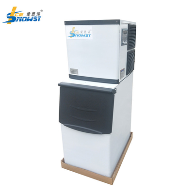 کسب و کار ساخت مکعب یخ ماشین ساز 300 کیلوگرم 50HZ برای نوشیدن میله ها