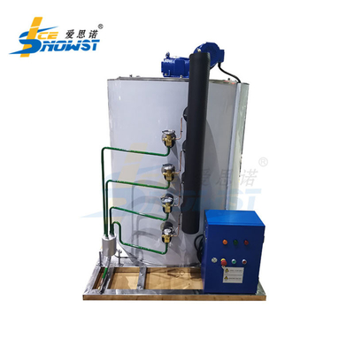 سیستم های یخ تجاری فولاد ضد زنگ فلاک ژنراتور یخ تبخیر 10T