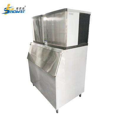دستگاه بزرگ یخ ساز ماشین یخ ساز کامل 1000kg SUS304