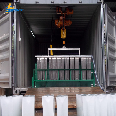 OEM 5Ton کانتینر بلاک یخ ماشین یخ بلوک ساخت کارخانه